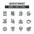 © Atakan - INVESTMENT LINE ICONS