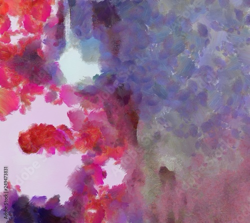 Art Texture Creative Oil Background Striped And Splashes
