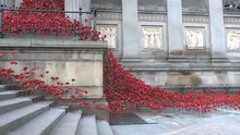 Ceramic Poppies Liverpool The Weeping Window Pull Or Rack Focus