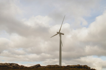 wind turbine generating clean energy