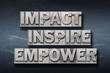 impact inspire empower den