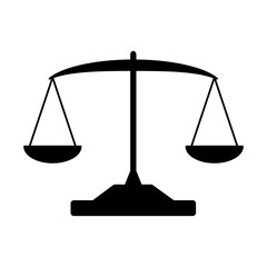 Sticker - balance law scale