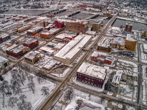 Fotomural Waterloo is a City in Iowa on the Cedar River