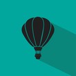 © credon2012 - Hot air balloon icon. Flat style vector illustrations with shadows.