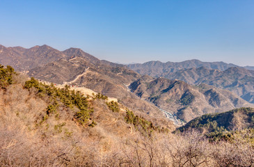 Great wall of China at Badaling