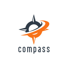 Poster - Creative Compass Concept Logo Design Template