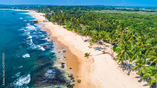 Fotografía Aerial. Tangalle beach. Sri Lanka.