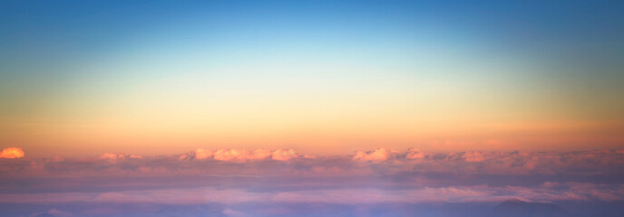 Wall Mural - Sunset sky