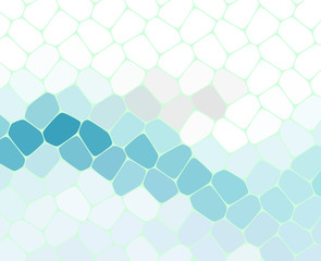  Light BLUE vector background with rectangles. Rectangles on abstract background with colorful gradient.