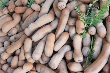 Canvas Print - Tamarind fruit is delicious at street food