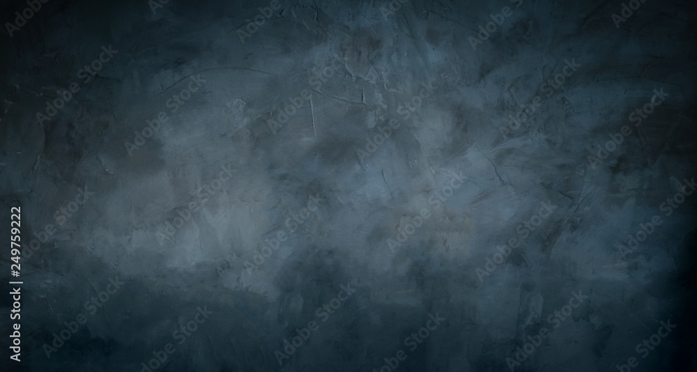 bstract Grunge Decorative Black and Grey Wall Background - obrazy, fototapety, plakaty 