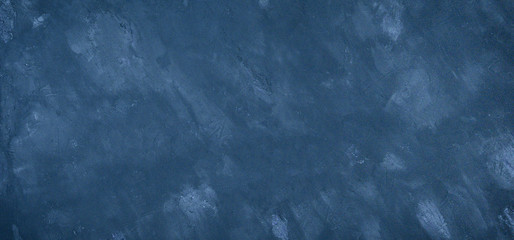 Abstract Decorative Grunge Blue concrete Wall Backgroun