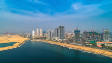 Aerial. Colombo - Commercial Capital And Largest City Of Sri Lanka.