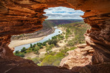 Fototapeta Do przedpokoju - natures window in kalbarri national park, western australia 27