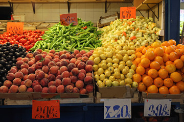 Wall Mural - Fruits and Vegetables