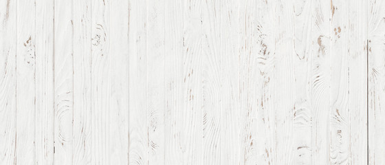 white wood texture background, top view wooden plank panel