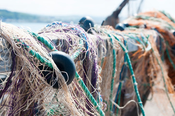 Fishing net macro