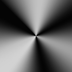 Wall Mural - monochrome conical gradient with bright light flashes. vector illustration