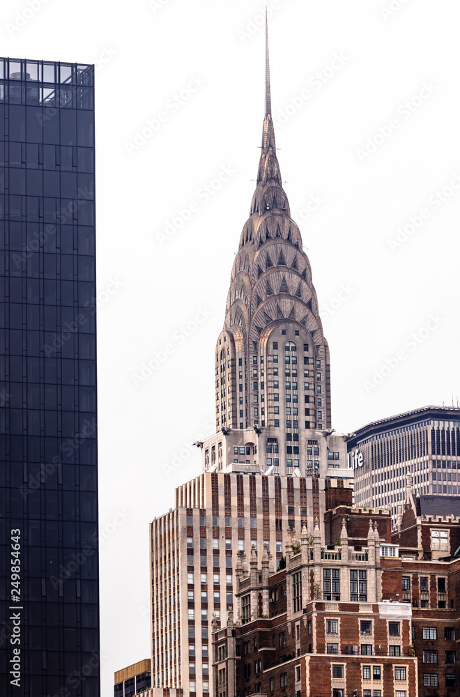 Chrysler Building - obrazy, fototapety, plakaty 