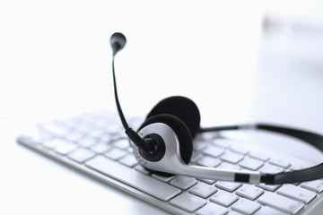 Communication support, call center and customer service help de