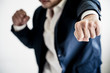 © SP56 - Business Fighting to success Concept. Businessman with fighting pose.