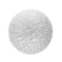 abstract fluffy ball