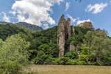Fototapeta  - Ritlite - rock formations at Iskar River Gorge, Balkan Mountains, Bulgaria