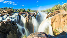 Epupa Falls At Frontier Namibia Angola - Main Fall