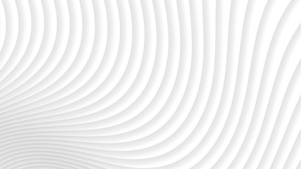 Wall Mural - abstract background of gradient curves in white colors