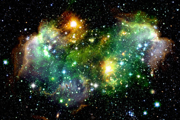 Wall Mural - space nebula. star formation.