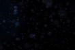 © Hyperset - Floating light atmospheric particles isolated on black overlay. May be used on top of the layers in screen mode.