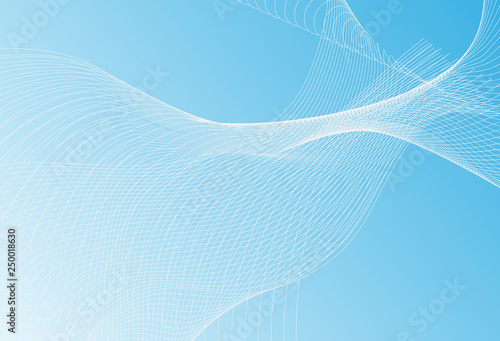 Neutral thin line wave texture or pattern with stripes