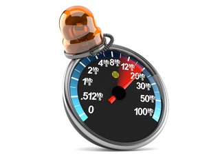 Poster - Network meter with emergency siren