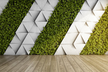 Poster - Vertical garden in modern interior