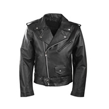 leather bike jacket