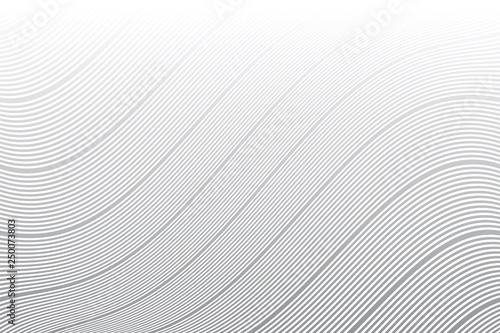 Wavy lines texture. Striped background.