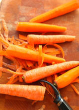 Prepping Carrots
