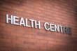 Health Centre sign