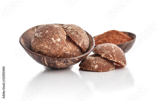 Coconut palm sugar jaggery