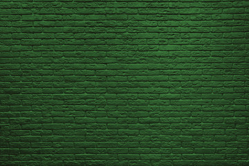 st patricks day green brick wall background.