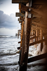 wooden pier