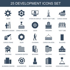 Wall Mural - development icons