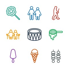 Poster - stick icons