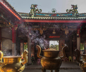 mazu temple in rangoon,myanmar