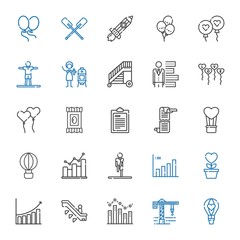 Poster - up icons set