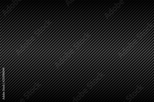 Carbon fiber texture with linear gradient background. Vector illustration
