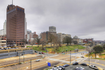 Wall Mural - View of Memphis, Tennessee skyline