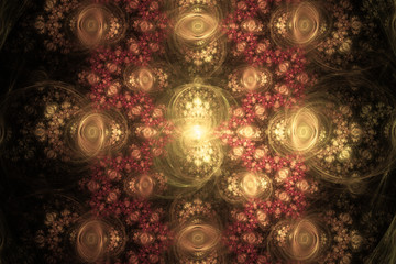 fraktal fractal wallpaper black and colorful geometric shapes illustrate space universe magic freque