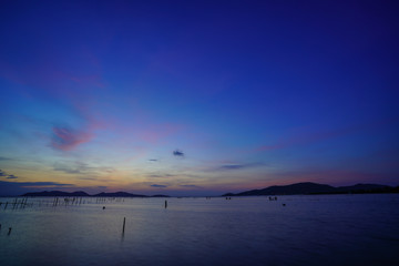 Wall Mural - beautyful sky on twilight time