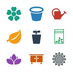 Sticker - flower icons